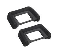 PATIKIL DK-24 Oculare Paraluce, 2 Pezzi Oculare Protettore per Fotocamera Accessorio di Sostituzione per Nikon Blocco Riflessi e Protezione da Graffi e Luce Solare, Nero