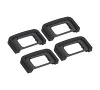 PATIKIL DK-25 Oculare Paraluce, 4 Pezzi Oculare Paraluce Protezione Sostituzione Accessori per Nikon Ostacolare Riflessi e Protezione Resistenza ai Graffi, Nero