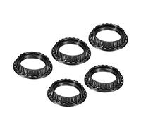 PATIKIL E26 Luce Presa orings, 5pz Lampada Paralume Supporto Adattatore oring per Luce Fissaggi, Nero