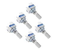 PATIKIL EC11 5 Pin 20mm 360 Grado Rotativo Encoder Codice Interruttore Digitale Potenziometro per Elettrico Collega 5pz