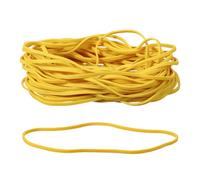 PATIKIL Elastici, 18 Cm X 3 Mm 50 Pz Gialli Elastici Resistente Assortiti Per Ufficio Cartelle Giochi Da Tavolo E Archivio