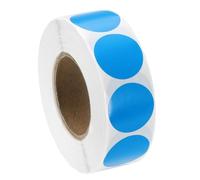 PATIKIL Etichette Adesive a Pois Colorati 1", 1000Pz Etichette Adesive con Codice Colore, Adesivi Circolari Vuoti, Adesivi Rotondi con Prezzo per Inventario, Garage, Aula, Blu Scuro