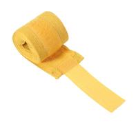 PATIKIL Fasce elastiche per le mani da boxe, lunghezza 248 cm, guanti da pugno in cotone, cinghie da polso, protezione per Muay Thai, arti marziali, kickboxing, bende gialle