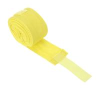 PATIKIL Fasce elastiche per le mani da boxe, lunghezza 500 cm, guanti da pugno in cotone, cinghie da polso, protezione per Muay Thai, arti marziali, kickboxing, bende gialle