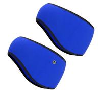PATIKIL Fascia Riscalda Orecchie, 2 Pezzi Fascia In Pile Polare Riscalda Orecchie Invernale Elastica Fascia Sudore Corsa Essenziale Per Jogging Camminata Sci, Blu