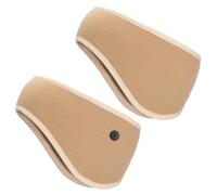 PATIKIL Fascia Riscalda Orecchie, 2 Pezzi Fascia Riscalda Orecchie In Pile Polare Invernale Elasticizzata Fascia Sudore Running Essenziale Per Jogging Camminata Sci, Cachi