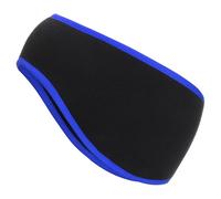 PATIKIL Fascia Riscalda Orecchie, Fascia Riscalda Orecchie In Pile Polare Invernale Elastica Fascia Sudore Corsa Essenziale Per Esterno Per Corsa Jogging Camminata Sci, Nero Con Blu