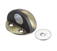 PATIKIL Fermoporta magnetica Senza Foratura, 1Pz Fermoporta Pavimento Forma Cupola con Adesivo per Parete Proteggiporta per Casa Ufficio Camera Letto Mantieni Porta Aperta, Bronzo