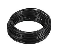 PATIKIL Filo da allenamento per bonsai, 2,5 mm, steli floreali, in alluminio anodizzato, filo per albero di 32,8 m, totale per il fissaggio di rami da giardinaggio, nero