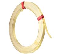 PATIKIL Filo di ottone quadrato da 19,7 piedi, 3 mm di larghezza perline in ottone pieghevoli filo calibro 30 fili di vetro per gioielli fai da te scultura artigianato