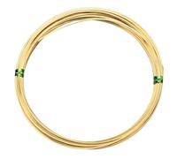 PATIKIL Filo in Ottone Semiduro, 1 Rotolo 22 Calibro/0,6x0,6mm Dia 6m/19,69 Piedi Filo Quadrato Flessibile per Creazione Gioielli Fai da Te, Ottone
