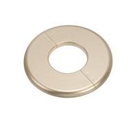 PATIKIL Flangia Divisa a Parete, 44mm Copriforo con Piastra Autoadesiva Rotonda in ABS Copri Tubi Termosifoni Copertura per Decorazione Rubinetto Tubo Acqua Bagno Cucina, Oro