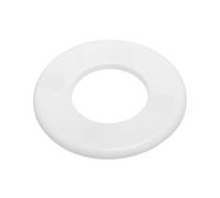 PATIKIL Flangia Divisa a Parete, 64mm Copriforo con Piastra Autoadesiva Rotonda in ABS Copri Tubi Termosifoni Copertura per Decorazione Rubinetto Tubo Acqua Bagno Cucina, Bianco
