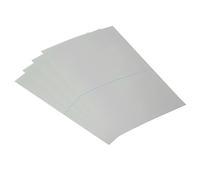 PATIKIL Fogli Pellicola Polarizzati 7,9", 4pz Adesivo Polarizzatore Lineare Polarizzatore Filtro 16,3x12,4cm per Schermo Fotografia Illuminazione, 0°