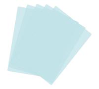 PATIKIL Foglio di Lettura Guidata Formato A4, 5pz Filtro di Correzione in Gel Illuminazione Sovrapposizione Colorata Pellicola Trasparente per Aula Studio Fotografico, Azzurro