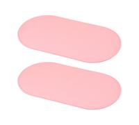 PATIKIL Forma Base In Feltro 12x6 Pollici, 2 Pz Fodera Base Borsa Inserto Ovale Per Borse A Tracolla Zaino, Rosa