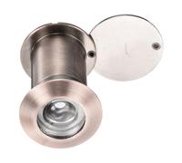 PATIKIL Foro Spioncino per Porta da 15/16", Spioncino Porta a 220 Gradi Adatto a Porte da 1-3/4" a 2-15/16" con Coperchio Privacy Rotante per Casa Ufficio Hotel, Bronzo Rosso