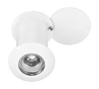 PATIKIL Foro Spioncino per Porta da 15/16", Spioncino Porta a 220 Gradi Adatto a Porte da 1-3/4" a 2-15/16" con Coperchio Privacy Rotante per Casa Ufficio Hotel, Bianco