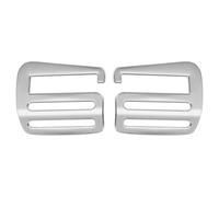 PATIKIL Ganci a G per Cinghie Scorrevoli 38mm, 1 Coppia Ganci a G in Metallo Fibbie per Cinghie Regolabili per Zaini Cinghie per Bagagli Cinghie per Cinture da Esterno Hardware, Argento