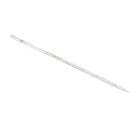 PATIKIL Graduato Contagocce Pipette, 1 pz 0.5ml Riutilizzabili Borosilicato Vetro Pipette per Trasferimento Liquido per Laboratorio, Chimica, Chiaro