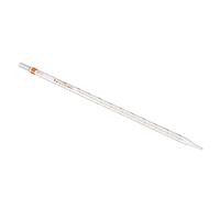 PATIKIL Graduato Contagocce Pipette, 1 pz 10ml Riutilizzabili Borosilicato Vetro Pipette per Trasferimento Liquido per Laboratorio, Chimica, Trasparente