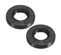 PATIKIL Guarnizione a Labbro Radiale UE, 2pz 20mm x 40mm x 7mm Guarnizione in Gomma Nitrilica TG4 per Albero Cuscinetto Pompe Olio Motori, Nero