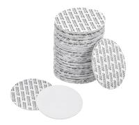 PATIKIL Guarnizioni Adesive In Schiuma PS Rotondo Sensibili Alla Pressione Resistente Alla Manomissione Per Sigilli Di Protezione Per Coperchi Di Barattoli In Vetro Plastica Metallo.
