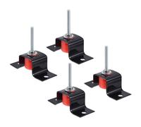 PATIKIL Isolatore di Vibrazioni a Molla con Capacità di 110lbs, 4Pz Ammortizzatori Soffitto Antivibranti con Design Del Telaio Rimovibile per Unità di Condizionamento Dell'Aria Hvac
