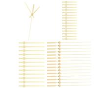 PATIKIL Kit di lancette per orologio, 16 set di lancette per orologio in alluminio, meccanismo di ricambio per riparazione fai da te camera da letto, soggiorno, decorazione per la casa, stile oro 13