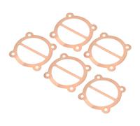 PATIKIL Kit guarnizione testata compressore d'aria, confezione da 5 guarnizioni in rame da 65mm di diametro, sostituzione per cilindri da 65mm di diametro.