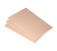 PATIKIL Laminato Rivestito in Rame Laminato PCB, 3 Pezzi FR4 Single Side 150 x 100 x 1,2mm Circuito Prototipo Universale Placcato in Rame