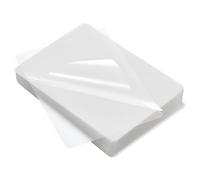 PATIKIL Laminazione Termica Buste, 100pz Laminazione Trasparente Fogli 3 Mil 3.8"x2.6" Laminatore Buste per Plastificatrice Macchina, Scheda, Foto protezione, Fai-da-Te