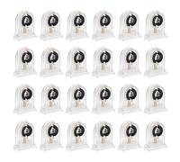 PATIKIL Lampada Presa Tubi Fluorescenti T8, 24Pz, Portalampada/G13 Lampada Fluorescente Attacco, Presa 500V Non Shunted, Sostituzione Porta Lampada a Incastro, Dimensioni 36x30x12mm