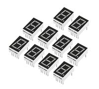 PATIKIL LED Display Digitale Tubo, 20pz Anodo 7 Segmento 10 Perno 1 Punta 3.3V 0.56" Cifra Altezza LED Display Modulo per Elettronico Driver Scheda, Verde