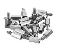 PATIKIL M3 x 10 mm+6 mm maschio femmina distanziatore esagonale, confezione da 20 viti per schede madri, custodie per computer, circuiti, elettronica