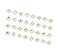 PATIKIL M3x5.5x2mm Quadrato Dadi,100pz Zinco Placcato Dado, Bronzo Tono