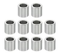 PATIKIL M4 Distanziali in Acciaio Inossidabile, 10pz Distanziatore Metallico Acciaio Inossidabile 4,1mm ID x 6mm OD X6mm L Vite Rotondo per 5/32" M4 Bulloni a Vite
