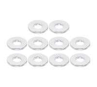 PATIKIL M8 Distanziali in alluminio, 10pz Distanziali Metallici in Alluminio 8,5mm ID x 20mm OD x 2,5mm L Distanziatore Vite Distanziale Alluminio Rotondo Adatti per Viti 5/16" M8