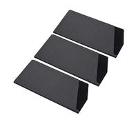 PATIKIL Manicotti per coltelli in ABS per mannaia da 17,8 cm, confezione da 3 coltelli protettivi per lama di protezione dei bordi, fodero universale per coltelli da cucina domestica, nero