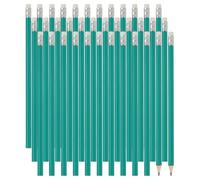 PATIKIL Matite Esagonali In Legno All'Ingrosso, 48 Pezzi Matite HB Con Gomma Per Ufficio, Ingegneria, Marcatura, Scrittura, Arte, Materiale Da Disegno, Verde