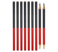 PATIKIL Matite Rosse e Blu rotondo, 48pz Matite Hb in Grafite Legno Matite Matita a Doppia Punta per Ufficio, Classe, Segnalazione Ingegneristica