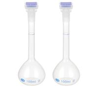 PATIKIL Matraccio Tarato 100ml Tolleranza 0,3ml Polipropilene 2 Pacco