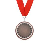 PATIKIL Medaglia Premio Medaglia del 3° Premio Rosso Larga 3° Pollici