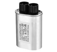 PATIKIL Microonde Condensatore, 0,95uF AC 2100 V Alta Tensione Condensatore 7mm Spille Distanza per Universale Microonde forni, Argento Tono