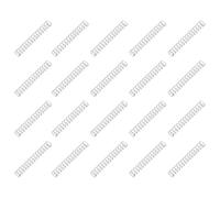 PATIKIL Molla a Compressione 0.3 mm Dia Filo x 3 mm OD x 20 mm L, 20Pz 304 Acciaio inossidabile Molle Meccaniche Kit Assortimento Piccole Molle per Penne Riparazioni in Officina e Casa