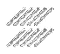 PATIKIL Molla a Compressione, 0.3mm Dia Filo x 2mm OD x 15mm L, 10 Pz Molla a Compressione Acciaio Inossidabile 304 Kit Assortimento Piccole Molle per Riparazioni Negozio e Casa