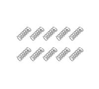 PATIKIL Molla a Compressione, 0.3mm Dia Filo x 2mm OD x 5mm L, 10 Pz Molla a Compressione Acciaio Inossidabile 304 Kit Assortimento Piccole Molle per Riparazioni Negozio e Casa