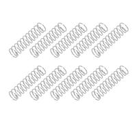 PATIKIL Molla a Compressione, 0.3mm Dia Filo x 4mm OD x 15mm L, 10 Pz Molla a Compressione Acciaio Inossidabile 304 Kit Assortimento Piccole Molle per Riparazioni Negozio e Casa