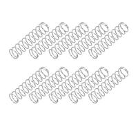 PATIKIL Molla a Compressione, 0.4mm Dia Filo x 5mm OD x 20mm L, 10 Pz Molla a Compressione Acciaio Inossidabile 304 Kit Assortimento Piccole Molle per Riparazioni Negozio e Casa
