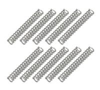 PATIKIL Molla a Compressione, Dia Filo 0.5mm x OD 3mm x L 20mm, 10 Pz Molla a Compressione Acciaio Inossidabile 304 Kit Assortimento Piccole Molle per Riparazioni Negozio e Casa